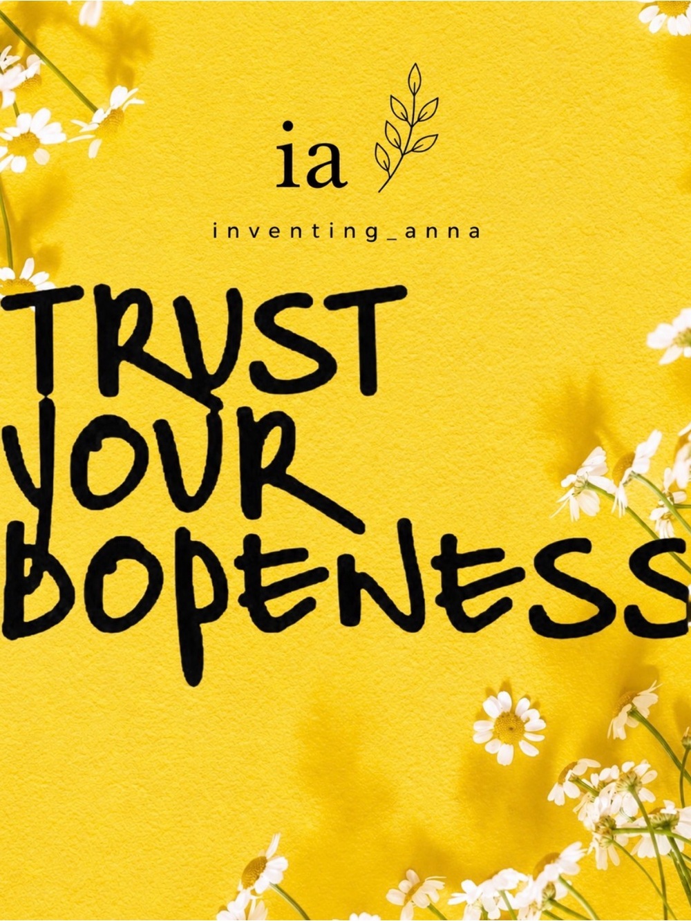 Trust your Dopeness, Trust your Fashion Instincts!